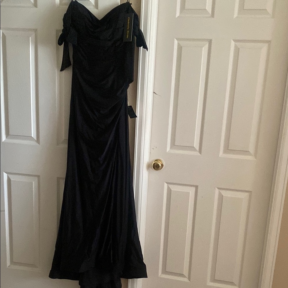 Cinderella Divine Dress, Elegant Black Evening Gown